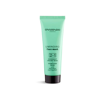 UMINOIRO MASK - Face Mask 2 in 1: Overnight · Hydration – All skin types, 75ml